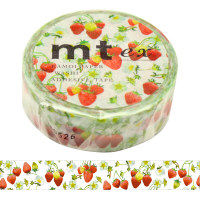 カモ井加工紙 マスキングテープ mt ex いちご 幅15mm