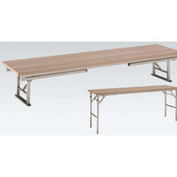オカムラ テーブル兼用座卓 ネオウッドミディアム 1800幅×450奥行×700高さ（mm） 8185JZ MM18（直送品）