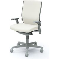 C485GR FFW3 |オカムラ エスクードチェアハイバック可動肘付 ホワイト（直送品）
