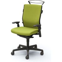 C486ZR FFW8 |オカムラ エスクードチェアハイバック可動肘付 レッド