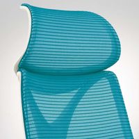 オカムラ サブリナ用固定ヘッドレスト ブルーグリーン C8501W FSR6（直送品）