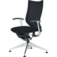 CP65WR FDH1 |オカムラ バロン4本脚オートリターン ハイバック ブラック（直送品）