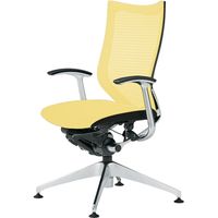 CP65WR FEH7 |オカムラ バロン4本脚オートリターン ハイバック ベージュ（直送品）