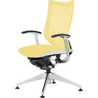 CP65WW FEH7 |オカムラ バロン4本脚オートリターン ハイバック ベージュ（直送品）