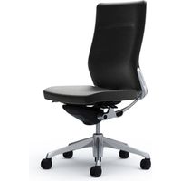 CQ37BZ P676 |オカムラ コーラル ハイ 背クッション 肘なし ブラック（直送品）