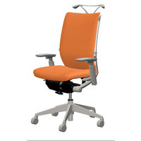 CWH6BD FBA8 |オカムラ ヴィスコンテチェア ハイバック可動肘 オレンジ（直送品）