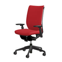 CWH6ZA FBA9 |オカムラ ヴィスコンテチェア ハイバック可動肘 レッド（直送品）