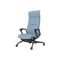 CZ37CR FGA3 |オカムラ ラクソスチェア キャスタータイプ ブルーグレー（直送品）