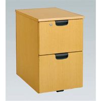 オカムラ ARCUS ワゴン/2段 オークチョウライトシアゲ 406幅×591奥行×623高さ（mm） DL55ZA W652（直送品）