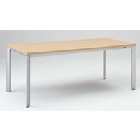 オカムラ EX-F300 会議テーブル ネオウッドライト 1800幅×900奥行×720高さ（mm） DL78NK MR67（直送品）