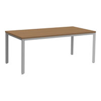 オカムラ EX-F300 会議テーブル ネオウッドミディアム 1800幅×900奥行×720高さ（mm） DL78NK MR68（直送品）