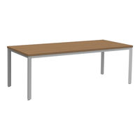オカムラ EX-F300 会議テーブル ネオウッドミディアム 2100幅×900奥行×720高さ（mm） DL78NL MR68（直送品）