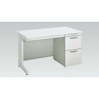 オカムラ SDVデスク片袖 ライトスモーク 1400幅×700奥行×700高さ（mm） DS13VD MB51（直送品）