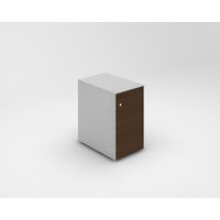 オカムラ ワゴンA4×2段+ペントレー ネオウッドダーク 390幅×580奥行×640高さ（mm） DT31CA ZB43（直送品）