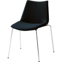 オカムラ L107 ミーティングチェア ブラックベリー 570幅×555奥行×770高さ（mm） L107AA F013（直送品）