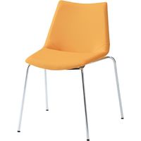 オカムラ L107 ミーティングチェア アプリコット 570幅×555奥行×770高さ（mm） L107AA PB29（直送品）