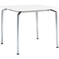 オカムラ L107 ミーティングテーブル ホワイト 800幅×800奥行×700高さ（mm） L107CA MG07（直送品）