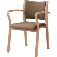 オカムラ L115 木製チェア クローブ 528幅×535奥行×780高さ（mm） L115AM FDR8（直送品）