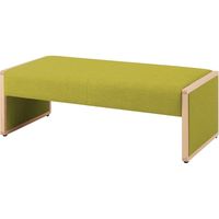 オカムラ L-40E 2人用ベンチ 総張り ペアー 1160幅×620奥行×420座高（mm） L340BM F003（直送品）