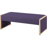 オカムラ L-40E 2人用ベンチ 総張り ハックルベリー 1160幅×620奥行×420座高（mm） L340BM F007（直送品）