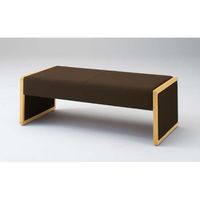 オカムラ L-40E 2人用ベンチ 総張り ココア 1160幅×620奥行×420座高（mm） L340BM F018（直送品）