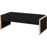 オカムラ L-40E 2人用ベンチ 総張り ブラック 1160幅×620奥行×420座高（mm） L340BM FAE8（直送品）