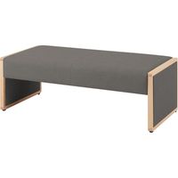 オカムラ L-40E 2人用ベンチ 総張り アミュベージュ 1160幅×620奥行×420座高（mm） L340BM FZX3（直送品）