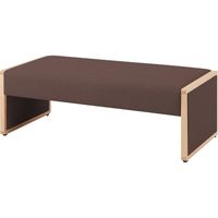 オカムラ L-40E 2人用ベンチ 総張り トワイライト 1160幅×620奥行×420座高（mm） L340BM FZY4（直送品）