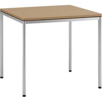 オカムラ tresse-Rテーブル 800角 ネオウッドミディアム 800幅×800奥行×720高さ（mm） L674AA MR08（直送品）