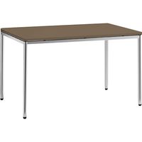 オカムラ tresse-Rテーブル ネオウッドダーク 1200幅×800奥行×720高さ（mm） L674CA MR09（直送品）