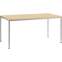 オカムラ tresse-Rテーブル ネオウッドミディアム 1500幅×800奥行×720高さ（mm） L674DA MR08（直送品）