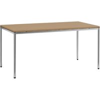 オカムラ tresse-Rテーブル ネオウッドミディアム 1500幅×800奥行×720高さ（mm） L674DT MQ88（直送品）