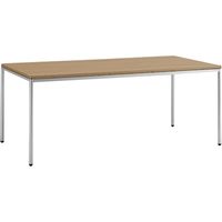 オカムラ tresse-Rテーブル ネオウッドミディアム 1800幅×900奥行×720高さ（mm） L674EB MR08（直送品）