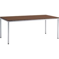 オカムラ tresseテーブル1800×900 ネオウッドダーク 1800幅×900奥行×720高さ（mm） L677EZ MQ89（直送品）