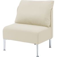 オカムラ マッフル ソファ 1人用 バニラ MS65ZA F024（直送品）