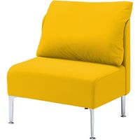 オカムラ マッフル ソファ 1人用 カモミール MS65ZA F027（直送品）