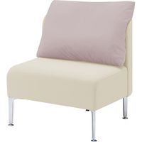 オカムラ マッフル ソファ 1人用 バニラ*シード MS65ZA F25B（直送品）