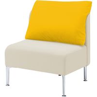 オカムラ マッフル ソファ 1人用 バニラ*カモミール MS65ZA F27B（直送品）