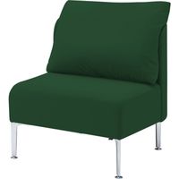 オカムラ マッフル ソファ 1人用 ダークグリーン 700幅（mm） MS65ZA FXW5（直送品）