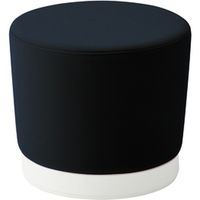 オカムラ メロウ ロースツール 丸 ブラックベリー 500幅×500奥行×420高さ（mm） MS78AR F013（直送品）