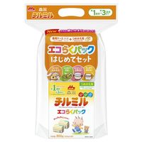 【1歳頃から】森永 フォローアップミルク チルミル エコらくパック はじめてセット 森永乳業　粉ミルク