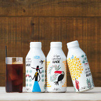 【アウトレット】ダ ラゴア農園ブレンド ブラックコーヒーボトル缶 375g 1箱（24缶入）