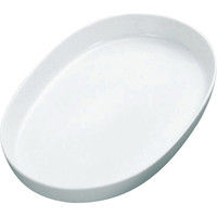 白磁オーブン オーバルベ-キング グラタン皿 15 3/4吋 6098400 江部松商事（取寄品）
