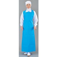 ホワイトマックス レッジェーロン ウレタン打抜エプロン E-50 ブル 6161700 1個