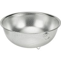 ヒロショウ 5445080シェフズボール ステンレス足付パンチングボール(リング付) PCB-24 1個