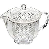 0256441クリアティーポット（L）480ml クリア TW-3717 曙産業（取寄品）