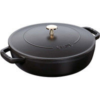 staub ブレイザー・ソテーパン　ボルドー　28cm 楽天市場】【公式】【生涯保証】 ストウブ ブレイザー