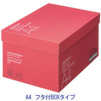 コピー用紙　マルチペーパー　セレクト スムース A4 1箱（5000枚：500枚入×10冊） フタ付BOX　国内生産品　FSC認証　アスクルオリジナル