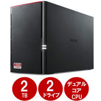 バッファロー(BUFFALO) NAS（ネットワーク対応ハードディスク） 通販 - アスクル