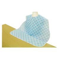 幸和製作所 テイコブ 食事用エプロン(ポケット付き) ブルー AP04 1個 306382